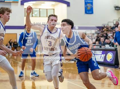 Thumbnail 3 in Indianapolis Bishop Chatard vs Guerin Catholic (IHSAA Sectional 27 semi-final playoff) photogallery.