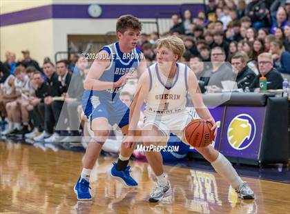 Thumbnail 2 in Indianapolis Bishop Chatard vs Guerin Catholic (IHSAA Sectional 27 semi-final playoff) photogallery.