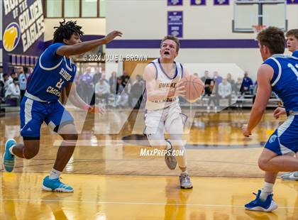 Thumbnail 1 in Indianapolis Bishop Chatard vs Guerin Catholic (IHSAA Sectional 27 semi-final playoff) photogallery.