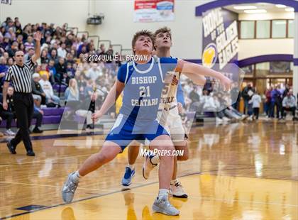 Thumbnail 1 in Indianapolis Bishop Chatard vs Guerin Catholic (IHSAA Sectional 27 semi-final playoff) photogallery.