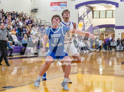 Thumbnail 2 in Indianapolis Bishop Chatard vs Guerin Catholic (IHSAA Sectional 27 semi-final playoff) photogallery.