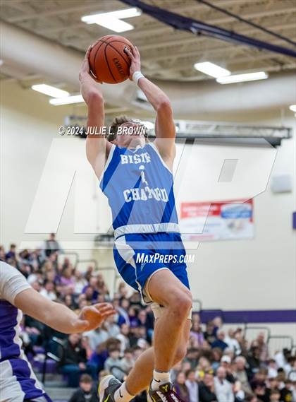 Thumbnail 3 in Indianapolis Bishop Chatard vs Guerin Catholic (IHSAA Sectional 27 semi-final playoff) photogallery.