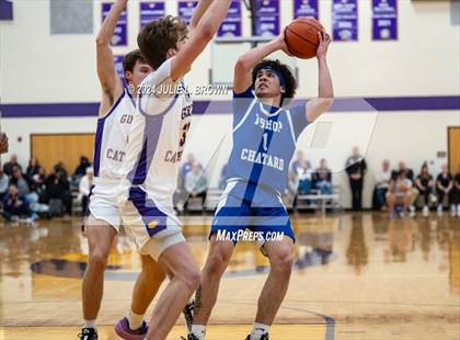 Thumbnail 1 in Indianapolis Bishop Chatard vs Guerin Catholic (IHSAA Sectional 27 semi-final playoff) photogallery.