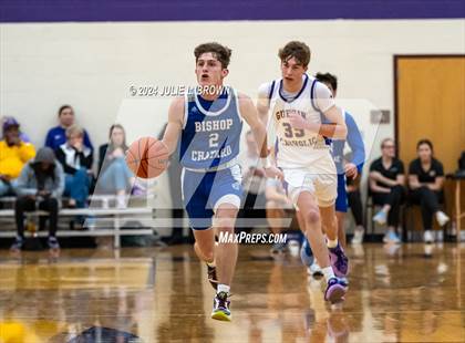 Thumbnail 2 in Indianapolis Bishop Chatard vs Guerin Catholic (IHSAA Sectional 27 semi-final playoff) photogallery.