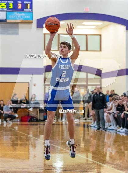Thumbnail 1 in Indianapolis Bishop Chatard vs Guerin Catholic (IHSAA Sectional 27 semi-final playoff) photogallery.