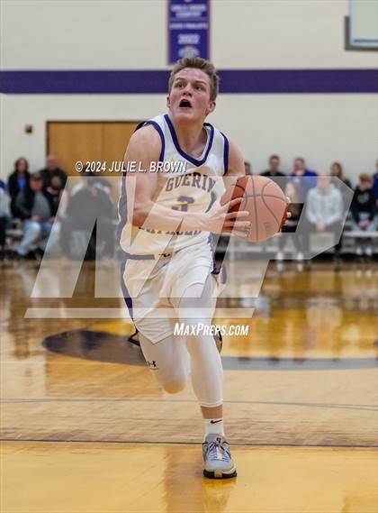 Thumbnail 3 in Indianapolis Bishop Chatard vs Guerin Catholic (IHSAA Sectional 27 semi-final playoff) photogallery.