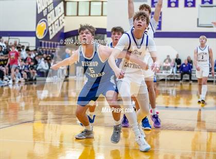 Thumbnail 1 in Indianapolis Bishop Chatard vs Guerin Catholic (IHSAA Sectional 27 semi-final playoff) photogallery.