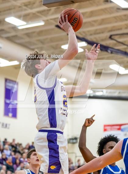 Thumbnail 2 in Indianapolis Bishop Chatard vs Guerin Catholic (IHSAA Sectional 27 semi-final playoff) photogallery.