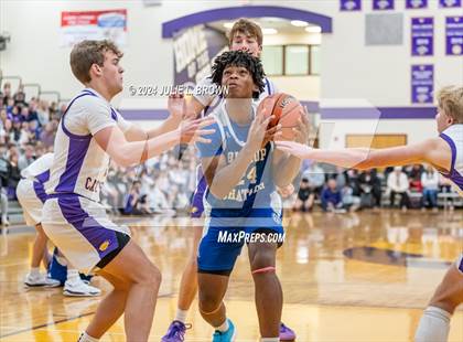 Thumbnail 3 in Indianapolis Bishop Chatard vs Guerin Catholic (IHSAA Sectional 27 semi-final playoff) photogallery.
