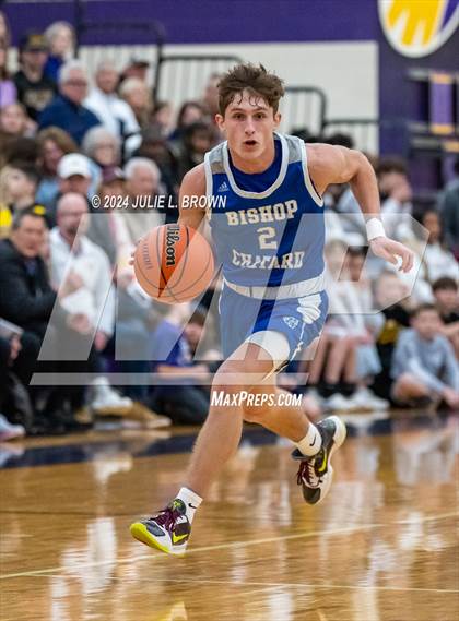 Thumbnail 3 in Indianapolis Bishop Chatard vs Guerin Catholic (IHSAA Sectional 27 semi-final playoff) photogallery.