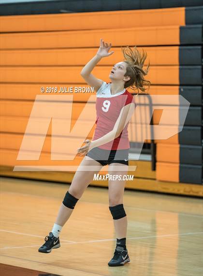 Thumbnail 2 in Southwestern vs Eastern Hancock (Hoosiers Volleyball Invitational) photogallery.
