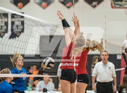 Thumbnail 1 in Southwestern vs Eastern Hancock (Hoosiers Volleyball Invitational) photogallery.