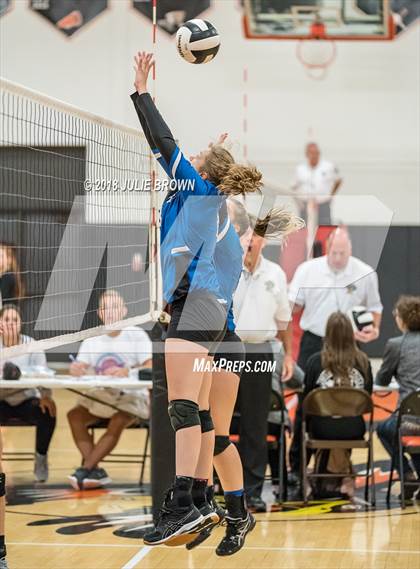 Thumbnail 1 in Southwestern vs Eastern Hancock (Hoosiers Volleyball Invitational) photogallery.