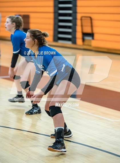 Thumbnail 1 in Southwestern vs Eastern Hancock (Hoosiers Volleyball Invitational) photogallery.