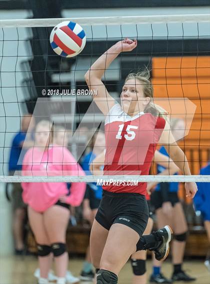 Thumbnail 1 in Southwestern vs Eastern Hancock (Hoosiers Volleyball Invitational) photogallery.
