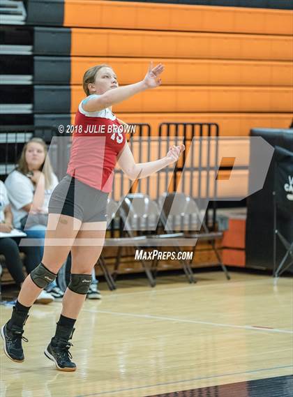 Thumbnail 3 in Southwestern vs Eastern Hancock (Hoosiers Volleyball Invitational) photogallery.