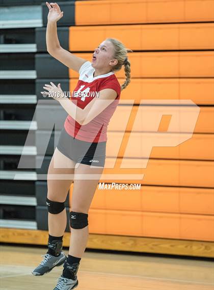 Thumbnail 3 in Southwestern vs Eastern Hancock (Hoosiers Volleyball Invitational) photogallery.