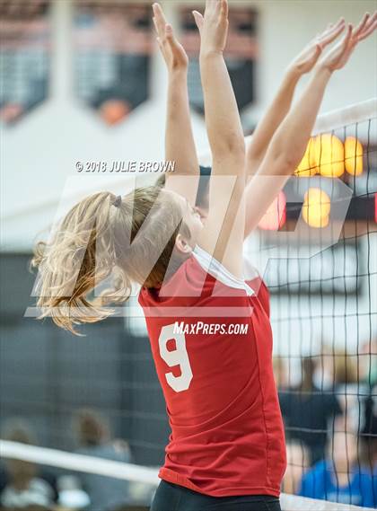 Thumbnail 2 in Southwestern vs Eastern Hancock (Hoosiers Volleyball Invitational) photogallery.