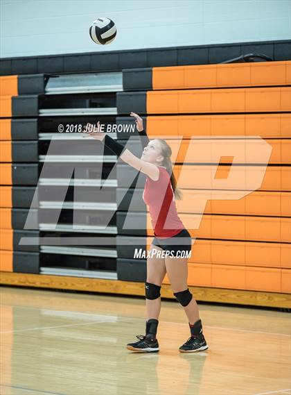 Thumbnail 3 in Southwestern vs Eastern Hancock (Hoosiers Volleyball Invitational) photogallery.