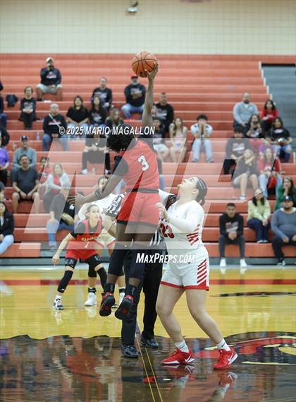 Thumbnail 3 in Harlingen @ La Joya (UIL Girls Basketball 6A Division 2 Bi-District) photogallery.
