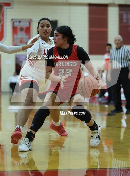 Thumbnail 3 in Harlingen @ La Joya (UIL Girls Basketball 6A Division 2 Bi-District) photogallery.