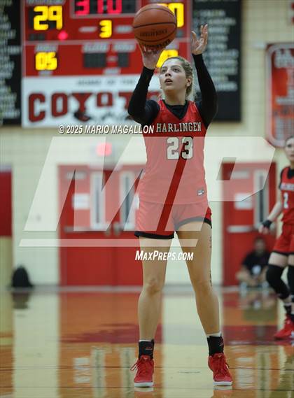 Thumbnail 2 in Harlingen @ La Joya (UIL Girls Basketball 6A Division 2 Bi-District) photogallery.