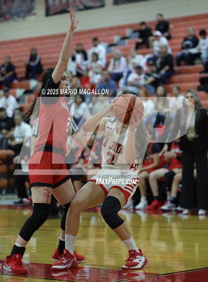 Thumbnail 2 in Harlingen @ La Joya (UIL Girls Basketball 6A Division 2 Bi-District) photogallery.