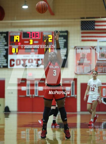 Thumbnail 1 in Harlingen @ La Joya (UIL Girls Basketball 6A Division 2 Bi-District) photogallery.