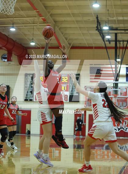 Thumbnail 2 in Harlingen @ La Joya (UIL Girls Basketball 6A Division 2 Bi-District) photogallery.