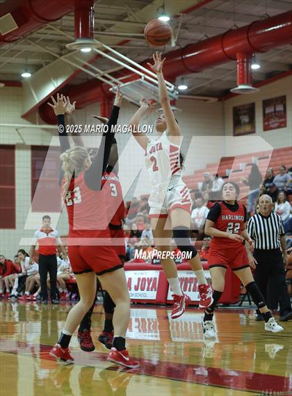 Thumbnail 1 in Harlingen @ La Joya (UIL Girls Basketball 6A Division 2 Bi-District) photogallery.