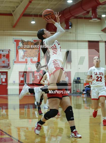 Thumbnail 2 in Harlingen @ La Joya (UIL Girls Basketball 6A Division 2 Bi-District) photogallery.