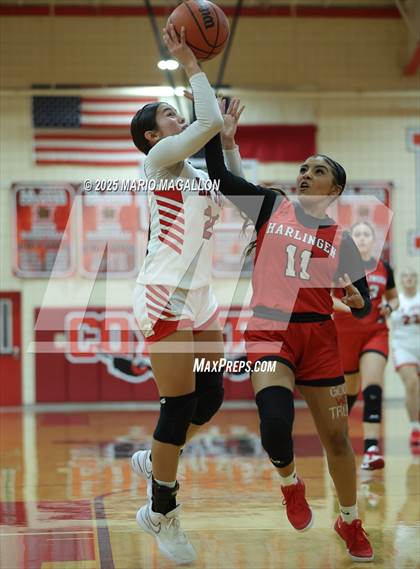 Thumbnail 1 in Harlingen @ La Joya (UIL Girls Basketball 6A Division 2 Bi-District) photogallery.