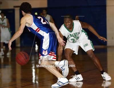 Thumbnail 2 in St. Mary's-Stockton vs. Reno (Hoops for Hungry) photogallery.