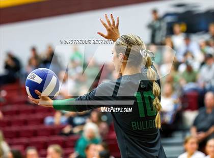 Thumbnail 1 in Tioga vs. Wolfe City (UIL 2A Volleyball Area Playoff) photogallery.