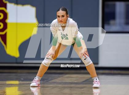 Thumbnail 1 in Tioga vs. Wolfe City (UIL 2A Volleyball Area Playoff) photogallery.