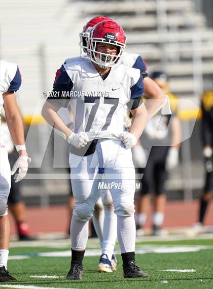 Thumbnail 2 in Benson @ Arizona Lutheran Academy (AIA 2A Round 3 Playoff) photogallery.