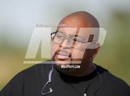 Thumbnail 2 in Benson @ Arizona Lutheran Academy (AIA 2A Round 3 Playoff) photogallery.
