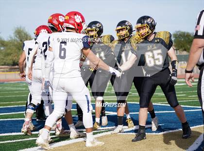 Thumbnail 3 in Benson @ Arizona Lutheran Academy (AIA 2A Round 3 Playoff) photogallery.