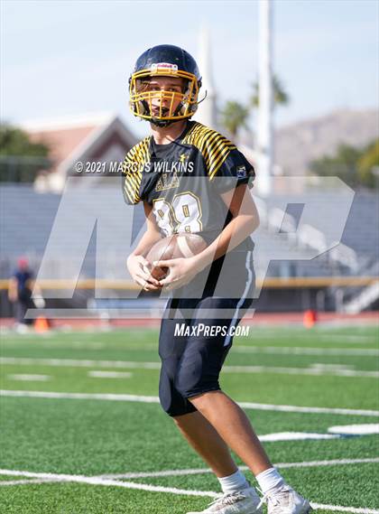 Thumbnail 2 in Benson @ Arizona Lutheran Academy (AIA 2A Round 3 Playoff) photogallery.