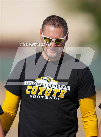 Thumbnail 1 in Benson @ Arizona Lutheran Academy (AIA 2A Round 3 Playoff) photogallery.