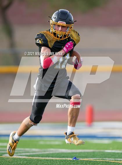 Thumbnail 2 in Benson @ Arizona Lutheran Academy (AIA 2A Round 3 Playoff) photogallery.