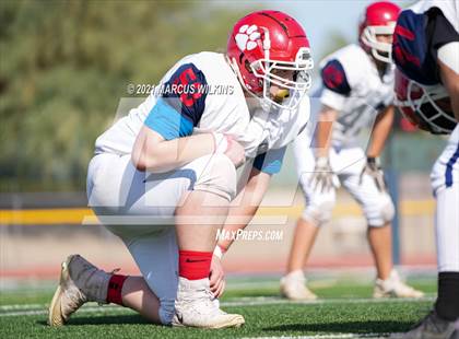 Thumbnail 2 in Benson @ Arizona Lutheran Academy (AIA 2A Round 3 Playoff) photogallery.