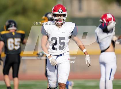 Thumbnail 2 in Benson @ Arizona Lutheran Academy (AIA 2A Round 3 Playoff) photogallery.