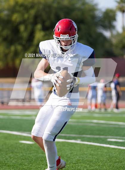 Thumbnail 3 in Benson @ Arizona Lutheran Academy (AIA 2A Round 3 Playoff) photogallery.