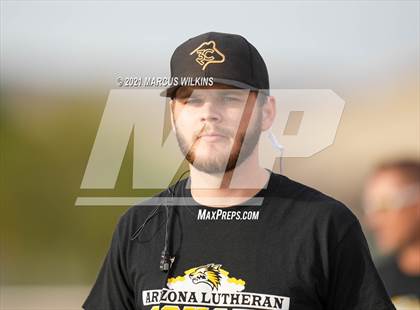 Thumbnail 1 in Benson @ Arizona Lutheran Academy (AIA 2A Round 3 Playoff) photogallery.