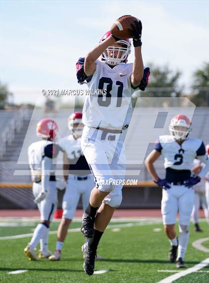 Thumbnail 1 in Benson @ Arizona Lutheran Academy (AIA 2A Round 3 Playoff) photogallery.