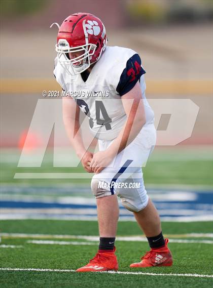 Thumbnail 3 in Benson @ Arizona Lutheran Academy (AIA 2A Round 3 Playoff) photogallery.