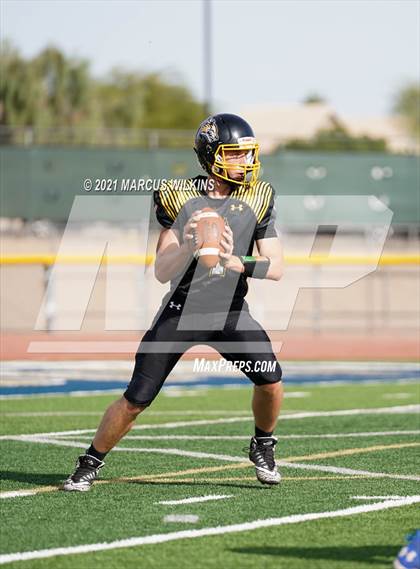 Thumbnail 2 in Benson @ Arizona Lutheran Academy (AIA 2A Round 3 Playoff) photogallery.