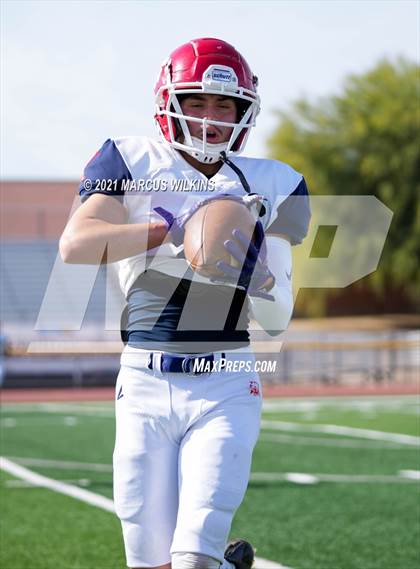 Thumbnail 3 in Benson @ Arizona Lutheran Academy (AIA 2A Round 3 Playoff) photogallery.