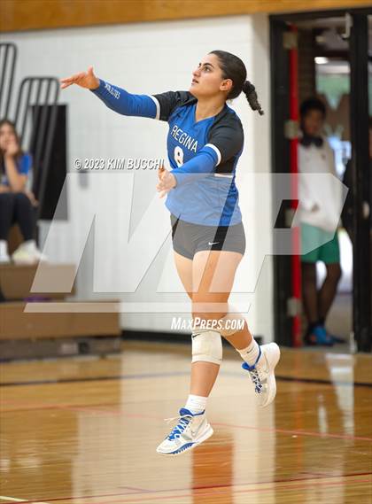 Thumbnail 3 in Shrine Catholic vs Regina (CHSL Cardinal Quarterfinal) photogallery.